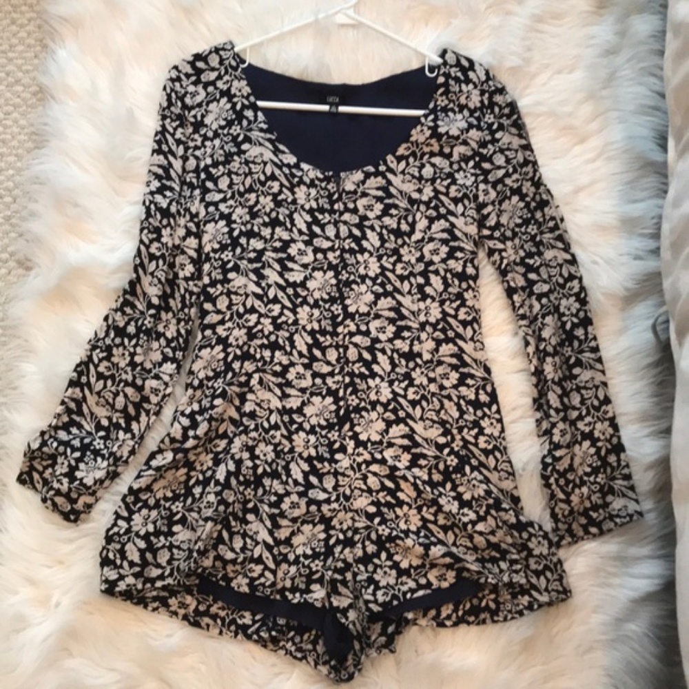 Urban Outfitters Long-Sleeve Romper